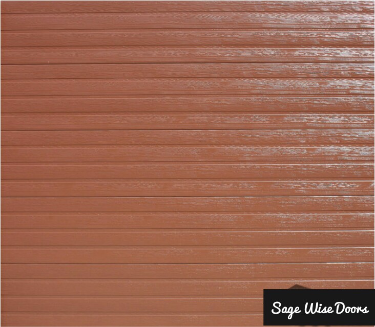 Single Aluzinc Brown Slat